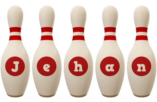 Jehan bowling-pin logo