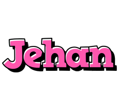 Jehan girlish logo