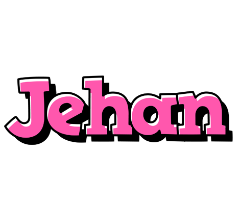 Jehan girlish logo