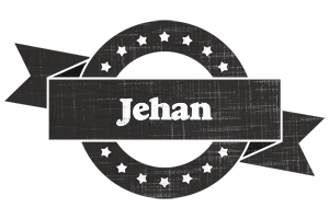 Jehan grunge logo