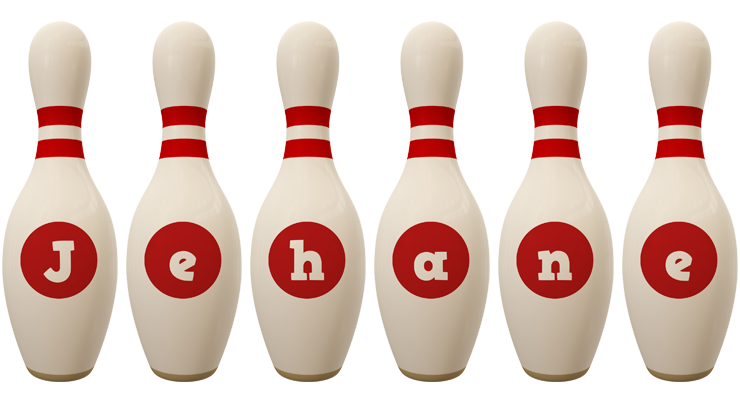 Jehane bowling-pin logo