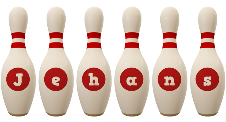 Jehans bowling-pin logo