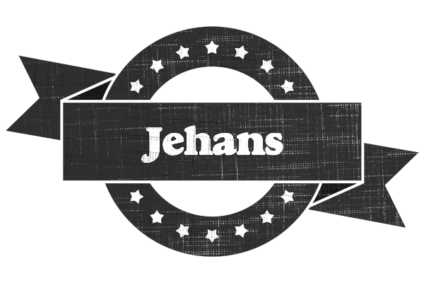 Jehans grunge logo