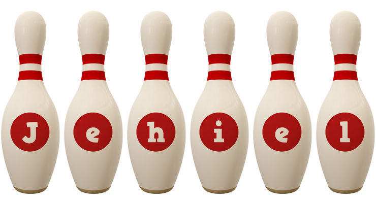 Jehiel bowling-pin logo