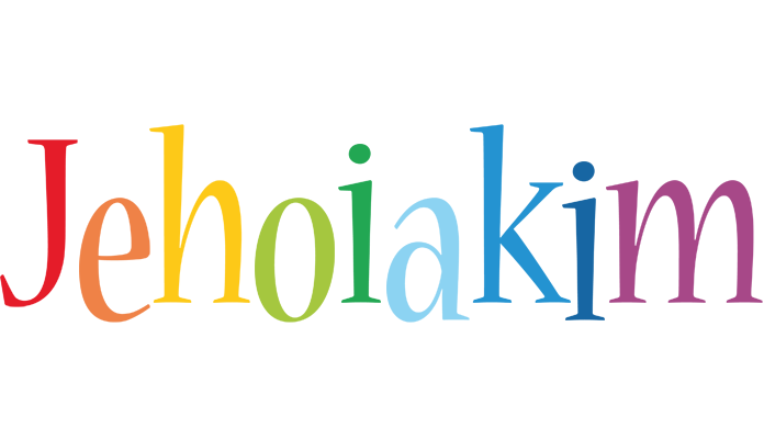 Jehoiakim birthday logo