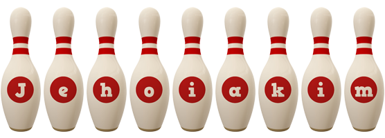 Jehoiakim bowling-pin logo