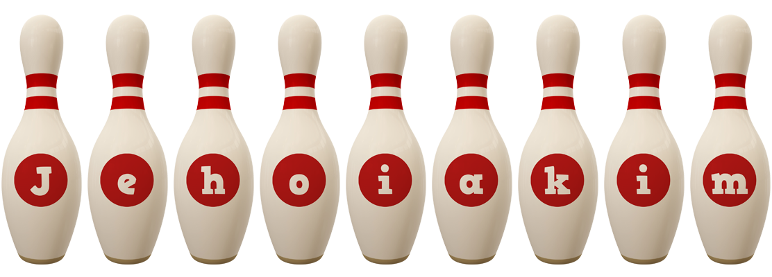 Jehoiakim bowling-pin logo