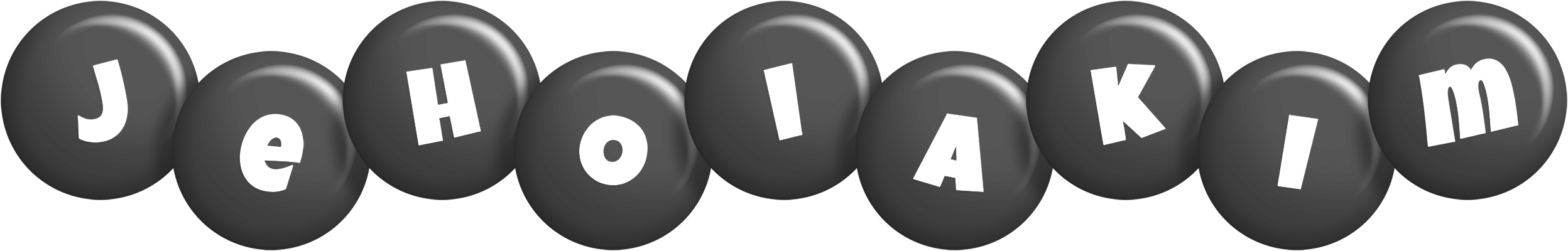 Jehoiakim candy-black logo