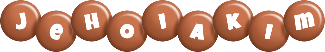 Jehoiakim candy-brown logo