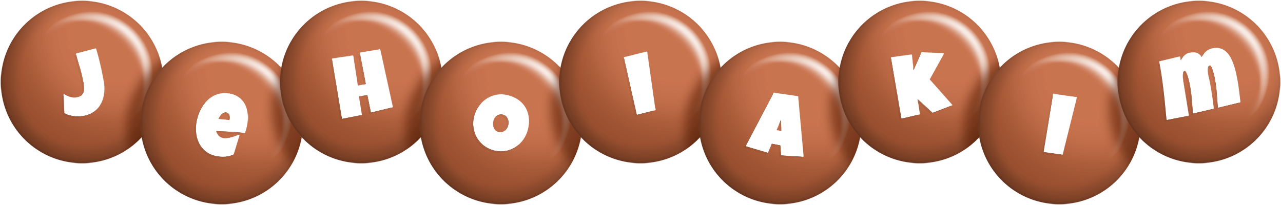 Jehoiakim candy-brown logo