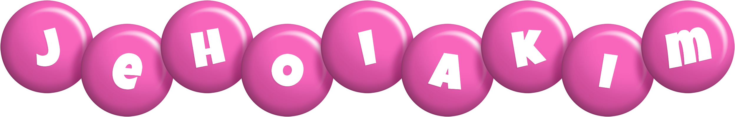 Jehoiakim candy-pink logo