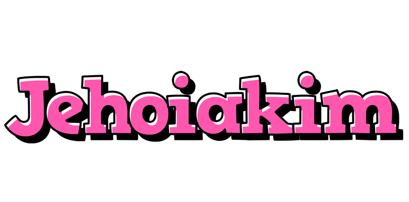 Jehoiakim girlish logo