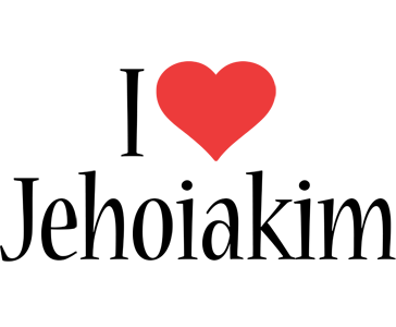 Jehoiakim i-love logo
