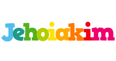 Jehoiakim rainbows logo