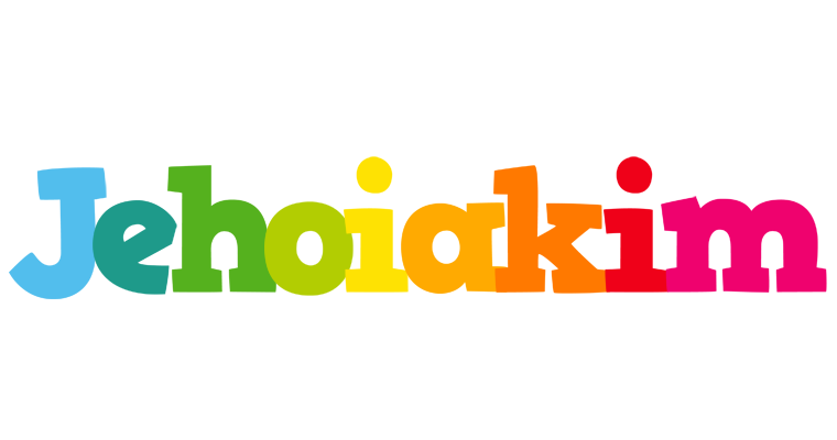 Jehoiakim rainbows logo