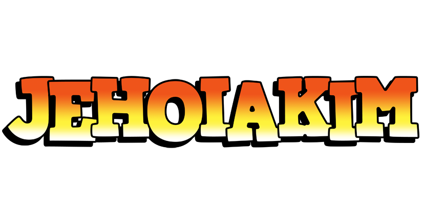Jehoiakim sunset logo