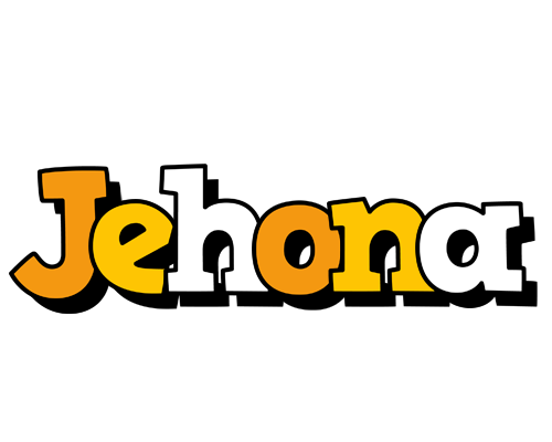 Jehona cartoon logo