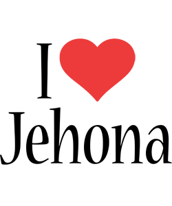 Jehona i-love logo
