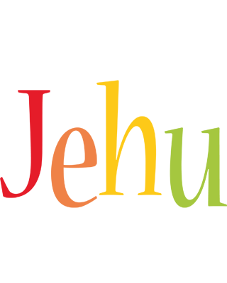 Jehu birthday logo