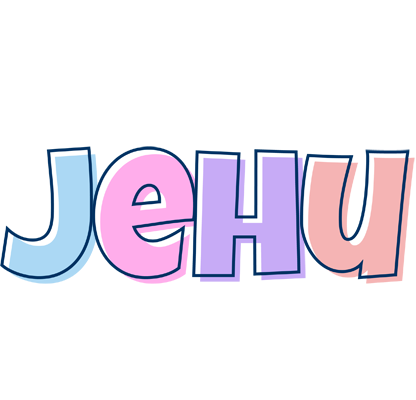 Jehu pastel logo