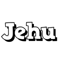 Jehu snowing logo