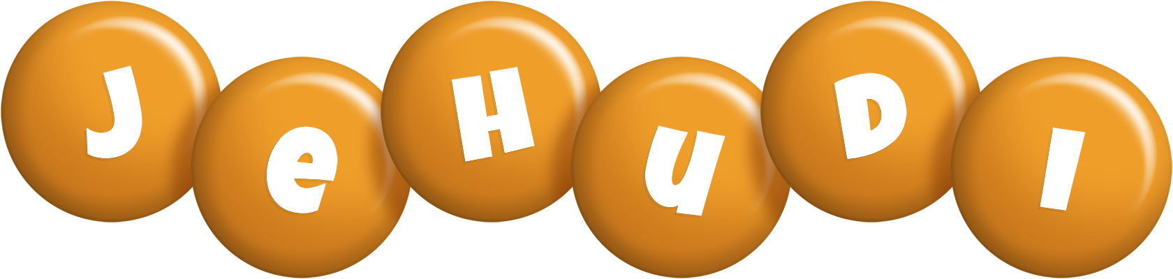 Jehudi candy-orange logo