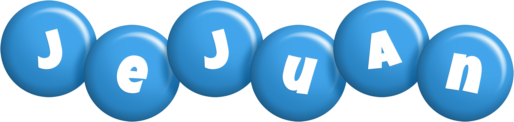 Jejuan candy-blue logo