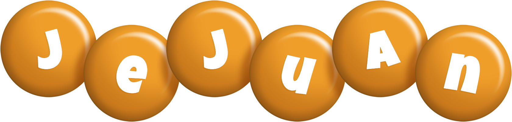 Jejuan candy-orange logo