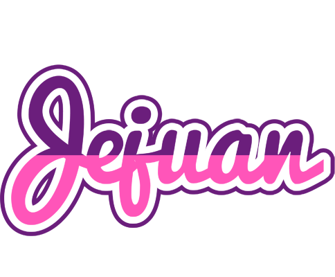 Jejuan cheerful logo