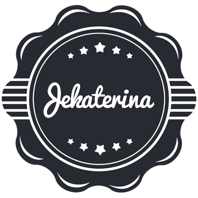 Jekaterina badge logo