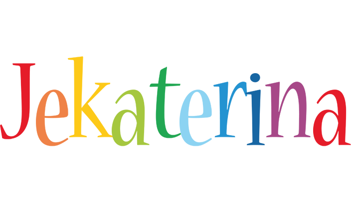 Jekaterina birthday logo