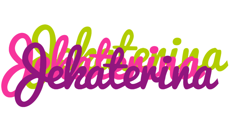Jekaterina flowers logo
