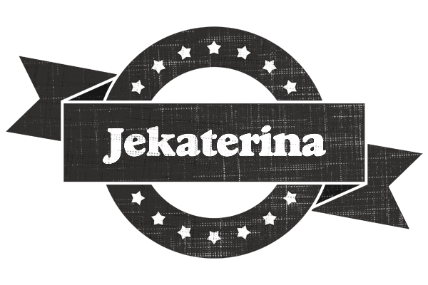Jekaterina grunge logo