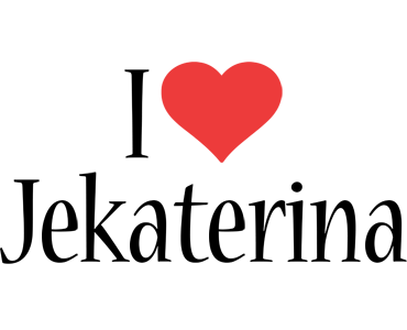 Jekaterina i-love logo