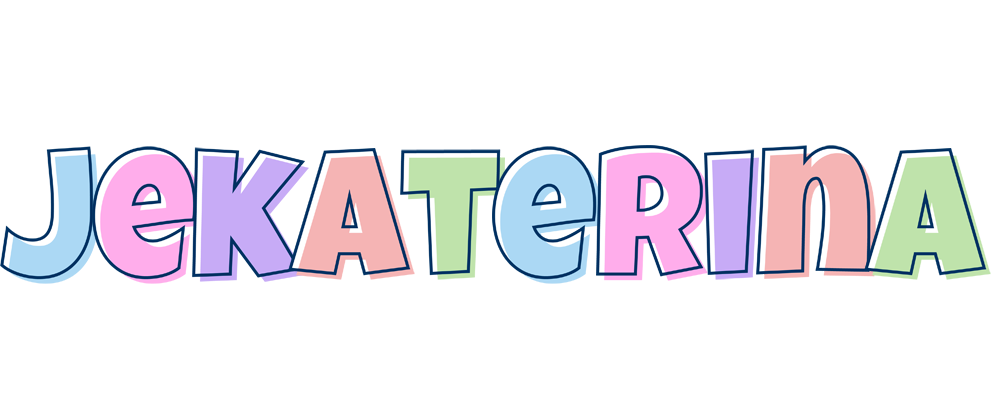 Jekaterina pastel logo