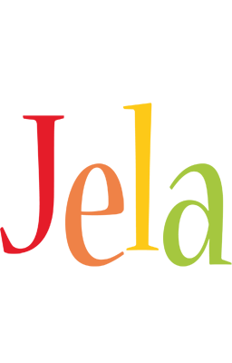 Jela birthday logo