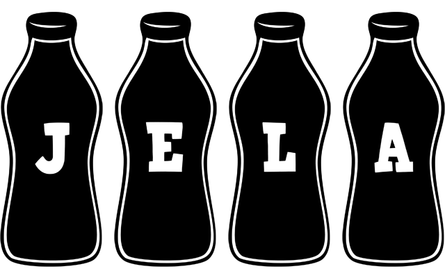 Jela bottle logo