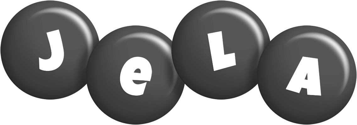 Jela candy-black logo