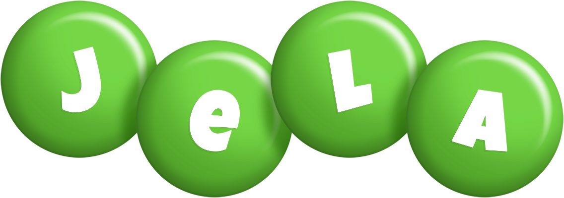 Jela candy-green logo