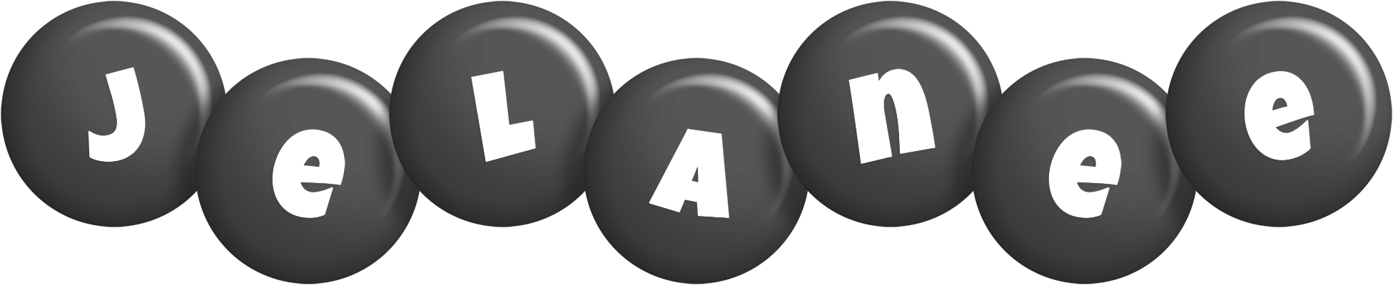 Jelanee candy-black logo