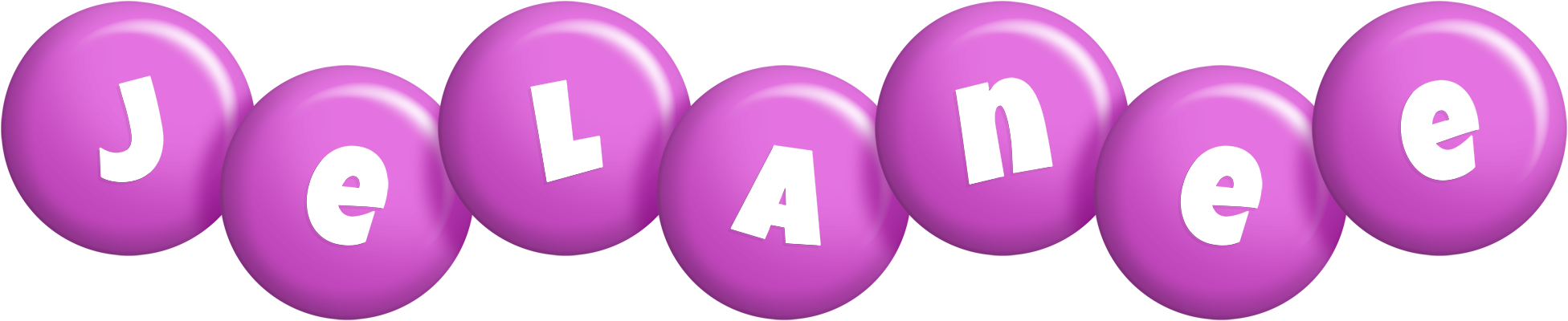 Jelanee candy-purple logo