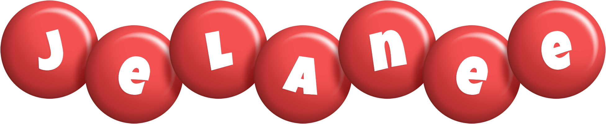 Jelanee candy-red logo