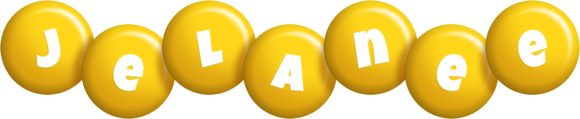Jelanee candy-yellow logo