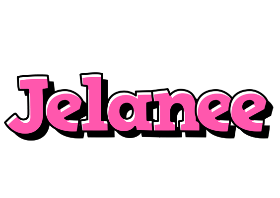 Jelanee girlish logo