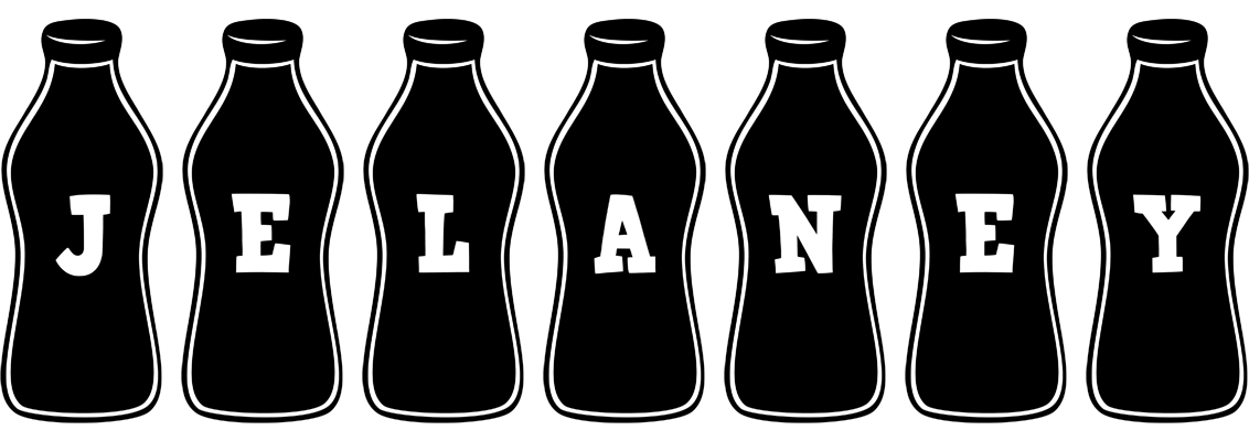 Jelaney bottle logo