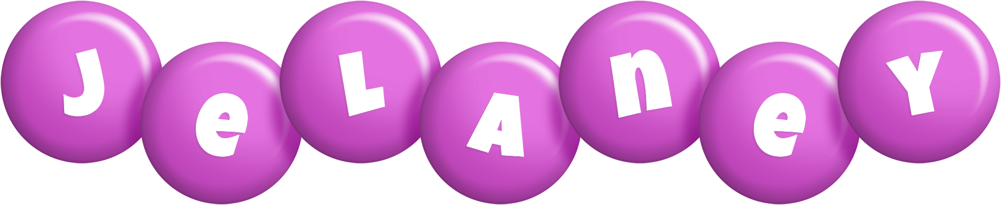 Jelaney candy-purple logo