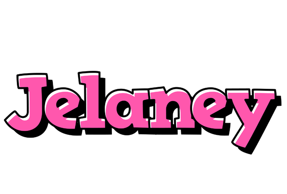 Jelaney girlish logo