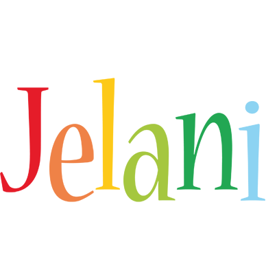 Jelani birthday logo
