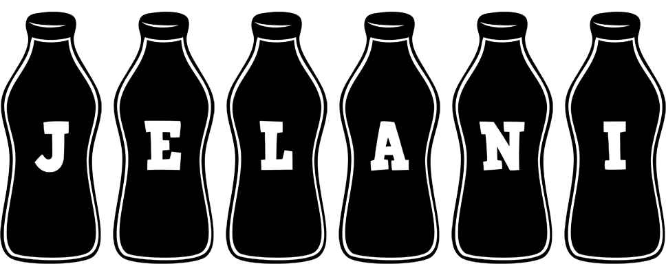 Jelani bottle logo