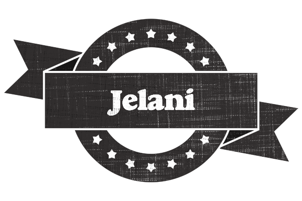 Jelani grunge logo